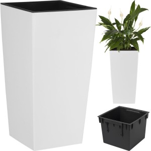 Doniczka Urbi square - biały DURS225-S449 Prosperplast