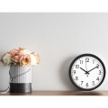 Zegar ścienny okrągły 3D 20 cm czarny Deco4Home_067.jpg