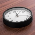 Zegar ścienny okrągły 3D 20 cm czarny Deco4Home_061.jpg