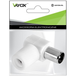 Wtyk antenowy kątowy HQ WTY0256 Vayox PAK. - 100szt.