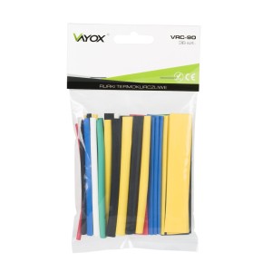 Rurki termokurczliwe 36 szt. 90mm VRC-90 Vayox