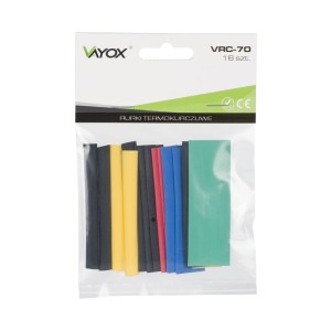 Rurki termokurczliwe 16 szt. 70mm VRC-70 Vayox