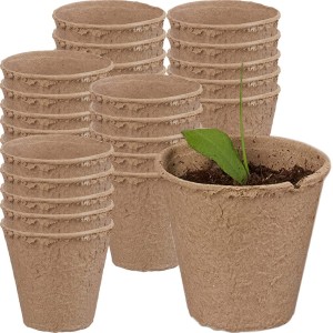 KPL.24 SZT Doniczek torfowych 8x8 cm EDA8471 CHOMIK