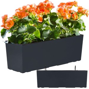 Doniczka URBI CASE - antracytowy DUC400W-S433 Prosperplast