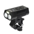 Światło rowerowe 750 lm 2x XML + COB + powerbank VA0045 Vayox front.jpg