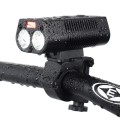 Światło rowerowe 750 lm 2x XML + COB + powerbank VA0045 Vayox 5 swiatel.jpg