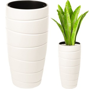 Donica wysoka PASSA 400 - kremowy LA852-74 Lamela