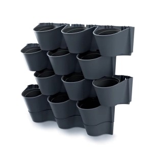 Ogród wertykalny wiszący - CASCADE WALL - antracyt IO2W600W-S433 Prosperplast