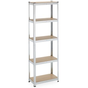 Regał 5-Poziomowy 180 x 40 x 40CM udźwig półki: 175 KG GWI9412 CHOMIK