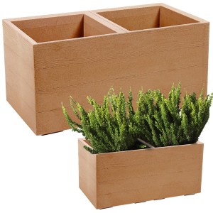 Kwietnik KARO 800x400x400 deska ECO wood - naturalne drewno LA885-38 LAMELA