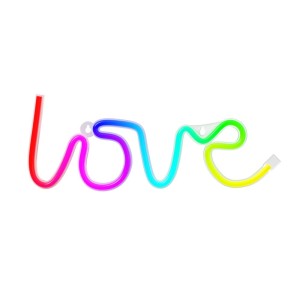 Neon LED RGB LOVE FLRN01 + pilot Forever Light