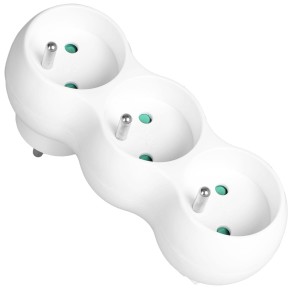 Rozgałęźnik sieciowy 3x 2P+0 3500W 230V VA0132 VAYOX