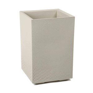 Kwietnik KARO 400x400x600 beton recycled - beżowy LA992-88 LAMELA