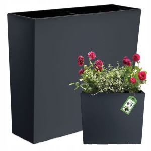 Doniczka URBI CASE TOWER - antracyt DUC600T-S433 Prosperplast