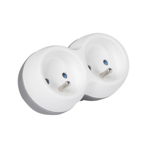 Rozgałęźnik sieciowy 2 GN z uziemieniem LB0166-2 LIBOX