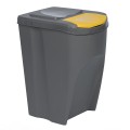 Kosz na śmieci 3x35 IKWB35S3-405U szary kamień Prosperplast recykling.jpg