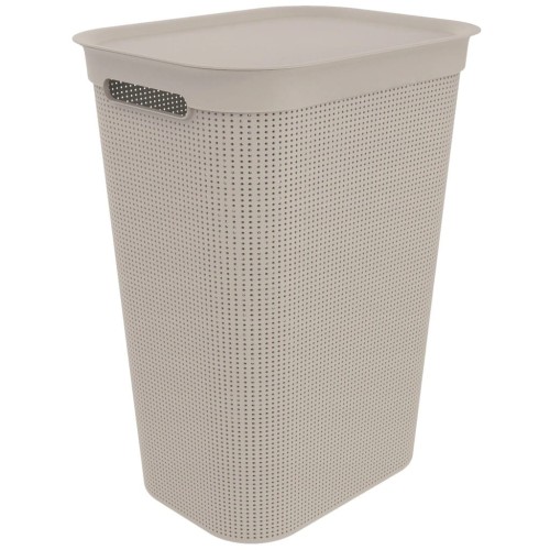 Kosz na bieliznę 50L BRISEN cappuccino 1023507422 Rotho.jpg