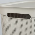 Kosz na bieliznę 50L BRISEN cappuccino 1023507422 Rotho ratan.jpg