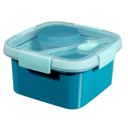 Pojemnik na żywność TO GO LUNCH KIT 1,1L blue CURVER 232686.jpg