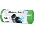 Worki na śmieci LDPE 60 L10 sztuk zielone opakowanie.jpg