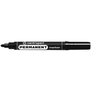 Marker Centropen Permanent 8566 czarny K/O