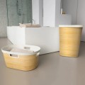 Kosz na pranie INFINITY LAUNDRY 60L Bambus 232118 Curver lazienka.jpg