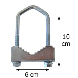 Uchwyt cybant średni 10 cm