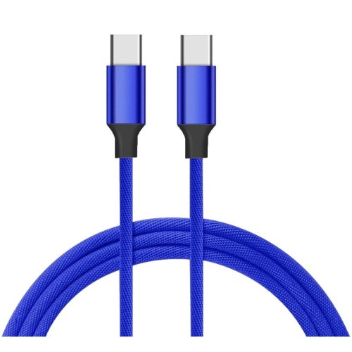 Kabel USB typ C - typ C niebieski 2A 1,5m VA0037 VAYOX.jpg