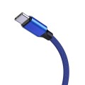 Kabel USB typ C - typ C niebieski 2A 1,5m VA0037 VAYOX pleciony.jpg