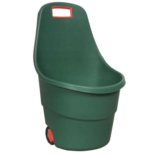 Taczka EASY GO 55L ciemnozielony-pomarańczowy KETER 154115.jpg