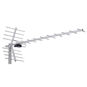 Antena TV kierunkowa 19 elementów 21-69 symetryzator DVB-T/T2