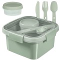 Pojemnik kwadratowy To Go Lunch Kit 1,1L Green-ECO 249947 Curver.jpg