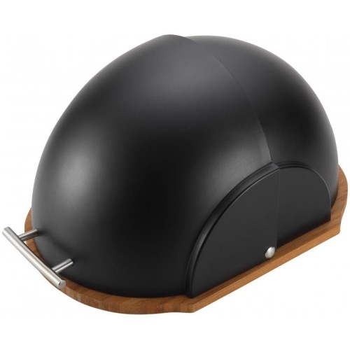 Chlebak na pieczywo czarny KB-7286 KLAUSBERG deska.jpg