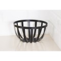 Okrągły kosz na owoce, metalowy, czarny Deco4Home-2.jpg