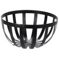 Okrągły kosz na owoce, metalowy, czarny Deco4Home-3.jpg