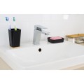 Kubek łazienkowy na szczoteczki z podstawą bambusową 7,2x7,2x12cm czarny Deco4Home-3.jpg