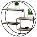 Półka okrągła wisząca LOFT metal + płyta MDF 530815 Orion (1).jpg