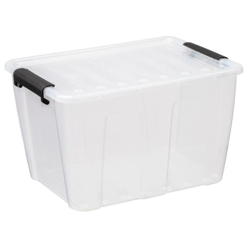 Pojemnik Home box 15 l. spód i pokrywa naturalne, klipsy czarne 22410800 Plast Team (1).jpg