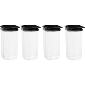 Zestaw pojemników na żywność - produkty sypkie 4szt x 2,5L