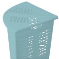 Kosz narożny na bieliznę Zebra 45L 1402 niebieski Branq przewiewny.jpg
