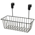 Kosz metalowy na drzwi 28x15x21cm czarny Deco4Home (1).jpg