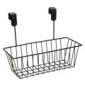 Kosz metalowy na drzwi 28x15x21cm czarny Deco4Home (2).jpg