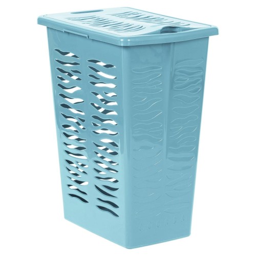 Kosz na bieliznę Zebra 30L 1401 biały BranQ.jpg