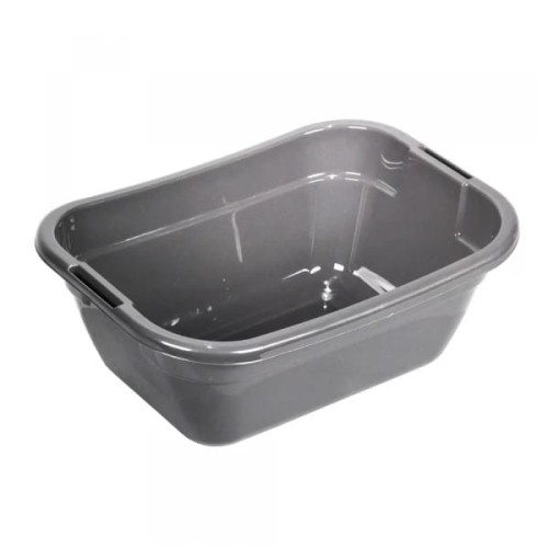 Miska owalna 23 L srebrna 19700807 Plast Team.jpg