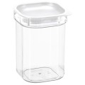 Pojemnik na produkty sypkie Hamburg 1,6 L biały 51710420 Deco4Home (1).jpg