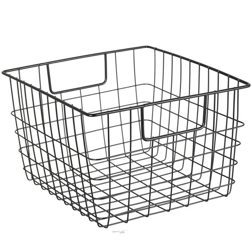 Kosz z siatki na owoce czarny 32x29x19cm Deco4Home (1).jpg