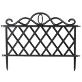 Płotek ogrodowy czarny Deco4Home_05.jpg