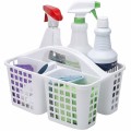 Koszyk organizer na akcesoria detergenty z rączką biały Deco4Home (4).jpg