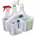 Koszyk organizer na akcesoria detergenty z rączką biały Deco4Home (3).jpg