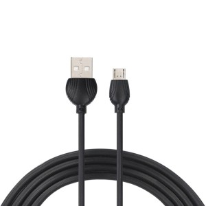 Kabel micro USB czarny 1m VA0015 VAYOX